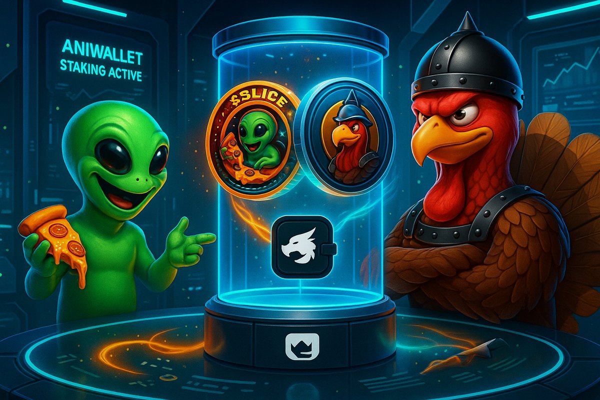 Stake your $SLICE and $PVO directly in AniWallet.
The Dragon Vault is open and rewards are live.
Boost your power. Strengthen the alliance. 🚀🍕🦃🐉

Stake here:
world.org/mini-app?app_i…

#SLICE #PVO #AniWallet #WorldChain #SliceVerse #UfoPizza #Staking