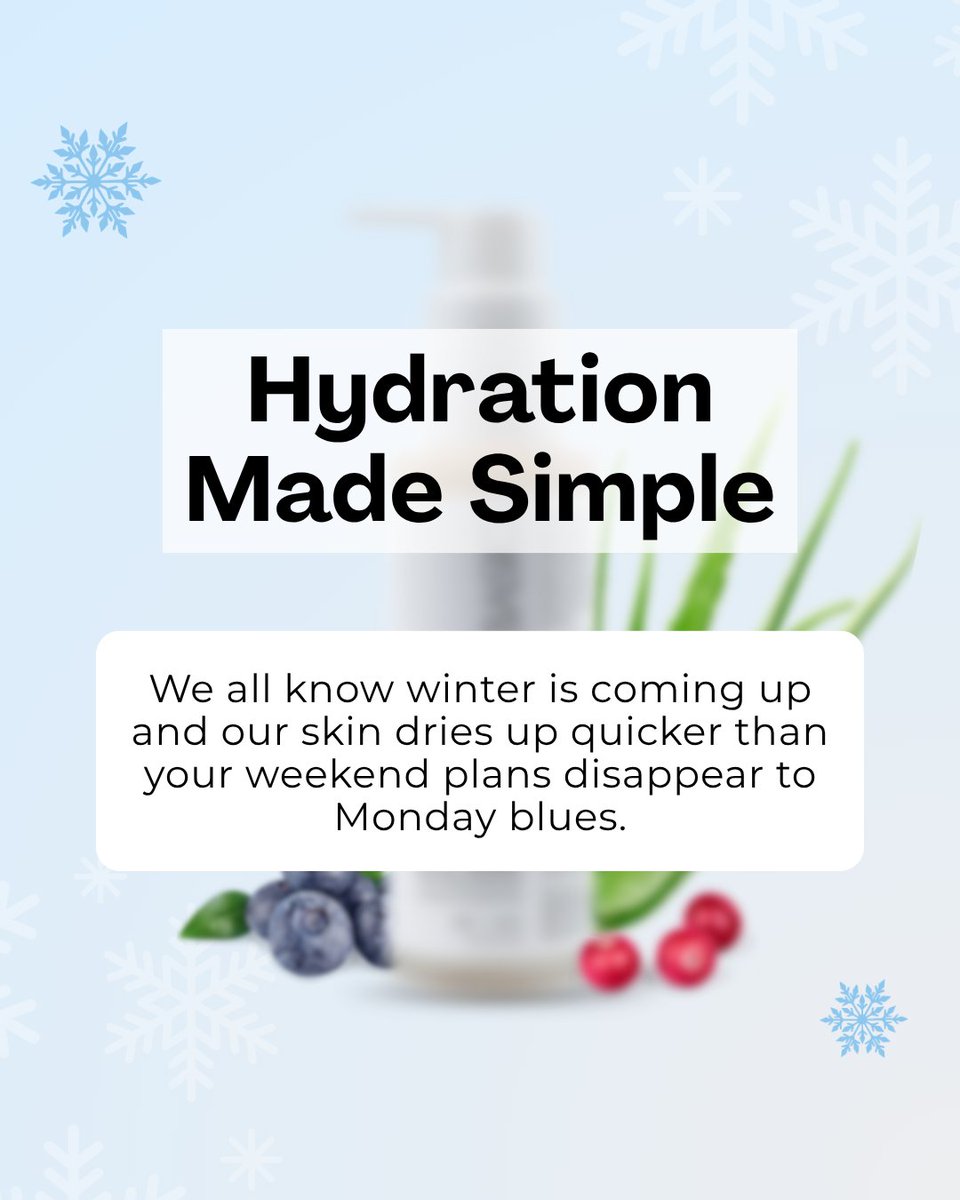 beyondbasicteam's tweet image. Don&apos;t skip sunscreen this winter!
UV rays are present throughout the year, and the cold weather dries out the skin, making it more sensitive to sun damage and pigmentation.
#BeyondBasic #WinterSkincare #TintedSunscreen #Hydration #SunscreenInWinter #DrySkinSolutions #SPF