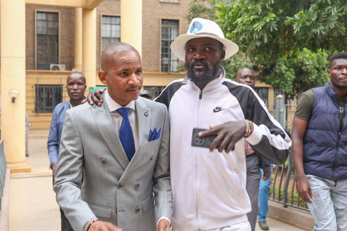 CaptainDominicO's tweet photo. Babu Owino has made sure that Nuru Okanga is winning a case against President William Ruto, the case is simple if Ruto is the complainant he should appear in court in person. https://t.co/BOe2hxhV79