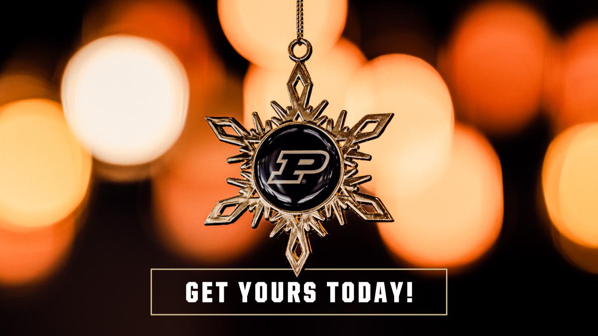 PurdueECE's tweet image. For #GivingTuesday today, when you make a gift of $10 or more to Purdue ECE, you’ll receive this beautiful Purdue snowflake ornament! Give now at bit.ly/ece-giving. Thanks!
