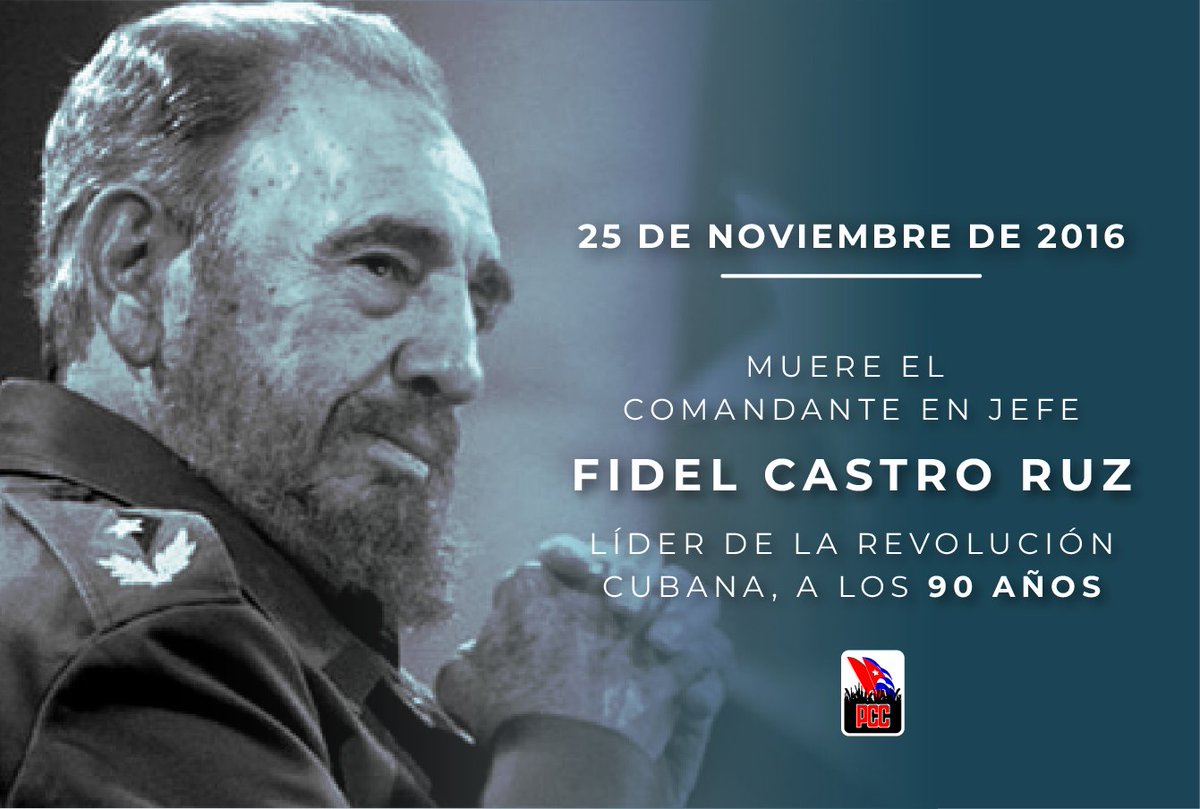 PartidoPCC's tweet image. ... Dirán exactamente de Fidel gran conductor el que incendió la historia etcétera
pero el pueblo lo llama el caballo y es cierto.

Fidel montó sobre Fidel un día se lanzó de cabeza contra el dolor contra la muerte
pero más todavía contra el polvo del alma ...

#100AñosConFidel