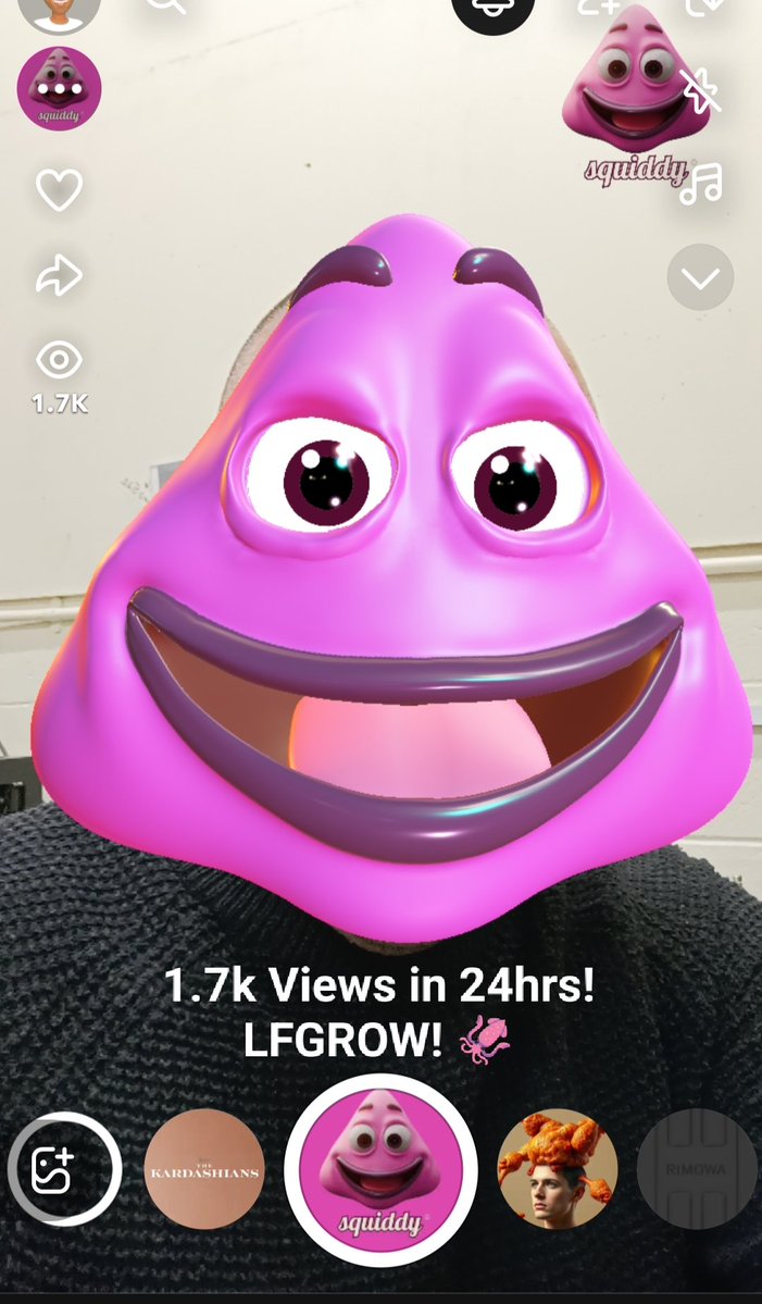 1.7k <a href="/Snapchat/">Snapchat</a> lens views in 24hrs? LFGROW! 
<a href="/Squid_Grow/">SquidGrow ®</a> 🌊🦑