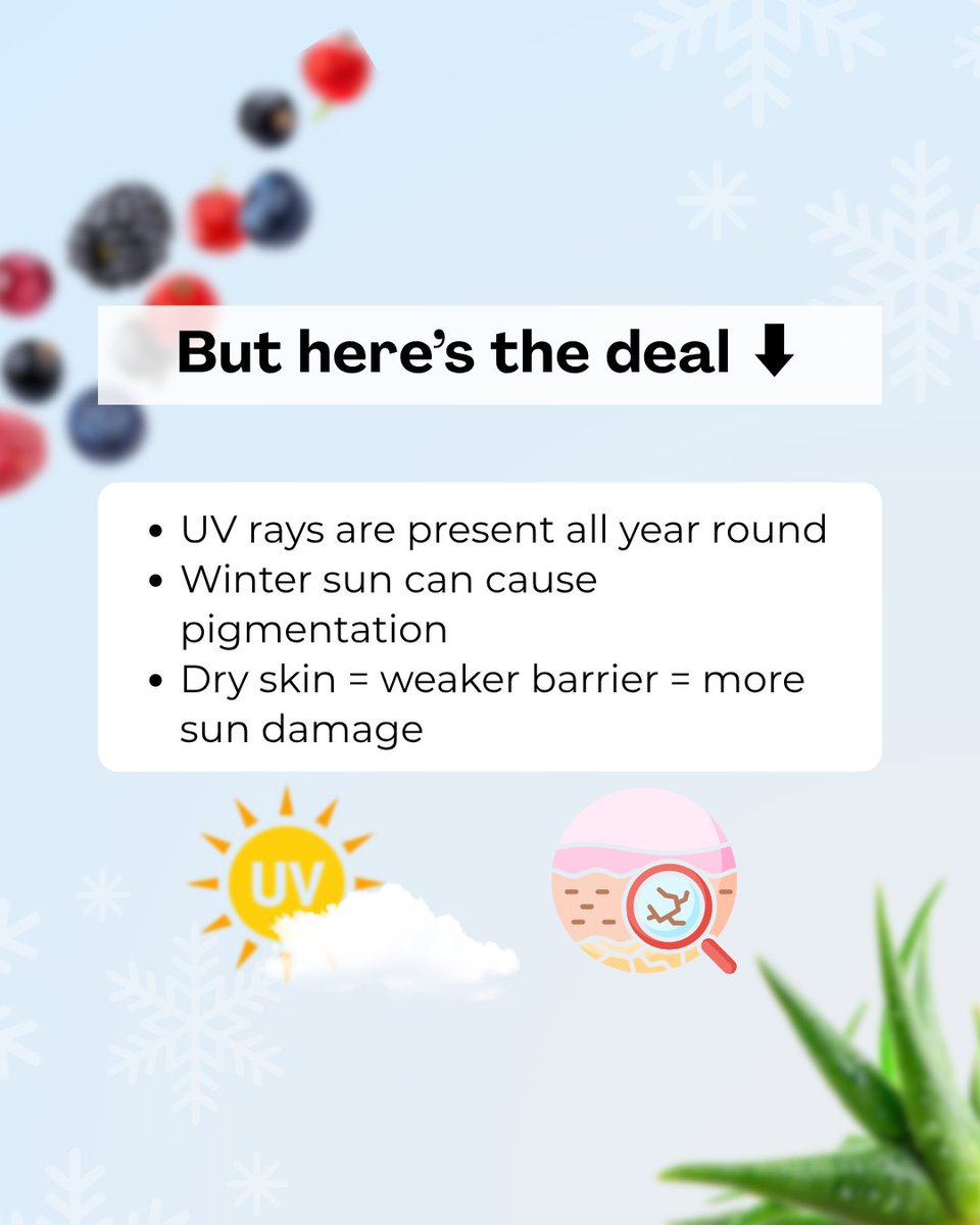 beyondbasicteam's tweet image. Don&apos;t skip sunscreen this winter!

Winter made simple shop your essentials now!

#BeyondBasic #WinterSkincare #TintedSunscreen #Hydration #SunscreenInWinter #DrySkinSolutions #SPF #UVProtection #SkinProtection #SkincareRoutine