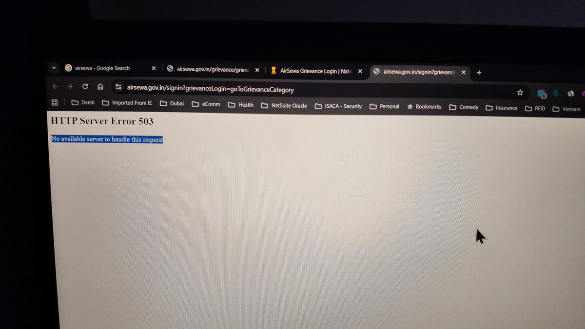 write2krishnan2's tweet photo. @airsewa_MoCA @DGCAIndia @MoCA_GoI I wanted the thing to your attention that the AirSewa website and mobile is not working and unable to update or share any issues and / or complaints. Please guide. https://t.co/j9HYkVr0Hl