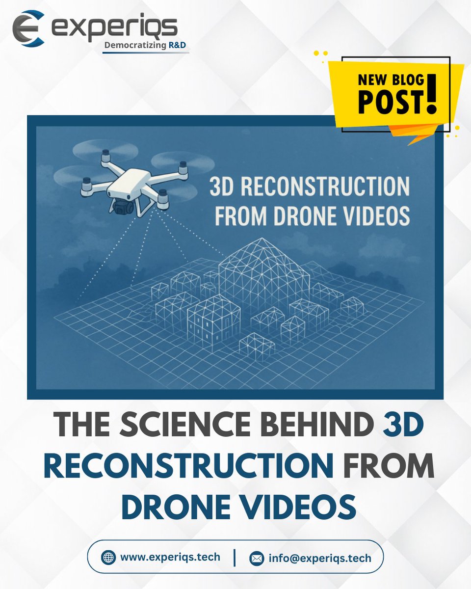 experiqs's tweet image. Drones don’t just film the world — they help rebuild it in 3D.

From parallax to AI-powered NeRFs, here’s the science behind turning video into digital twins

👉 Read the full breakdown: experiqs.tech/blog/the-scien…

#DigitalTwin #DroneTechnology #GeospatialTech #EngineeringInnovation