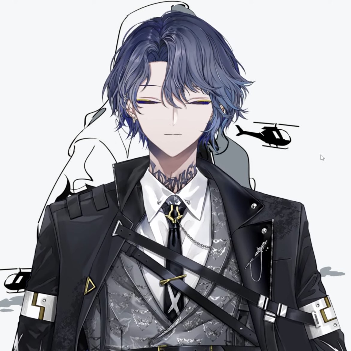 🔍小柳ロウ 顔 新衣装