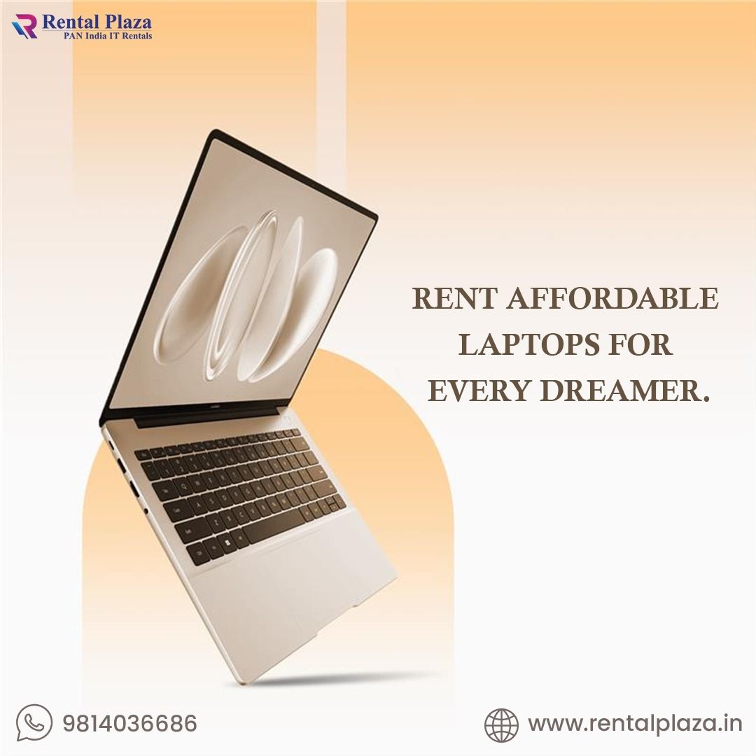 RentalPlaza's tweet image. Dream big. Rent smart. ✨
Premium laptops now at budget-friendly prices — only at RentalPlaza.in

#LaptopOnRent #RentalPlaza #TechForEveryone #AffordableLaptops