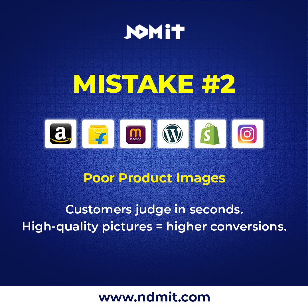 ndmit12's tweet photo. Selling on Amazon, Flipkart, Shopify or Instagram?
Avoid these beginner mistakes &amp; grow faster. #EcommerceIndia https://t.co/qYRSh6fNCC