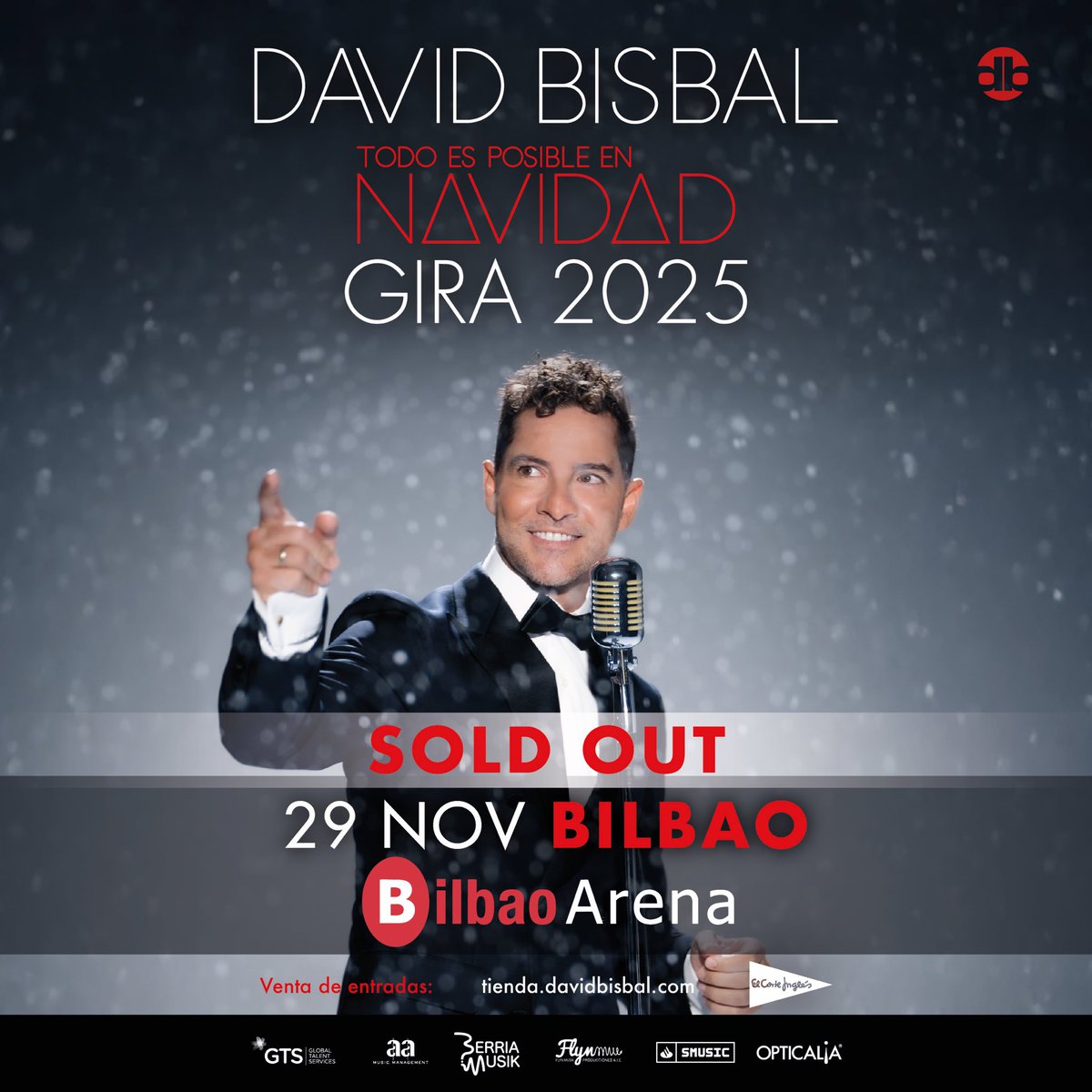 ¡Qué maravillosa noticia!
✨ Bilbao está SOLD OUT. ✨

Vamos a vivir una noche espectacular!!!!!!! Vamoooooooooos!!!