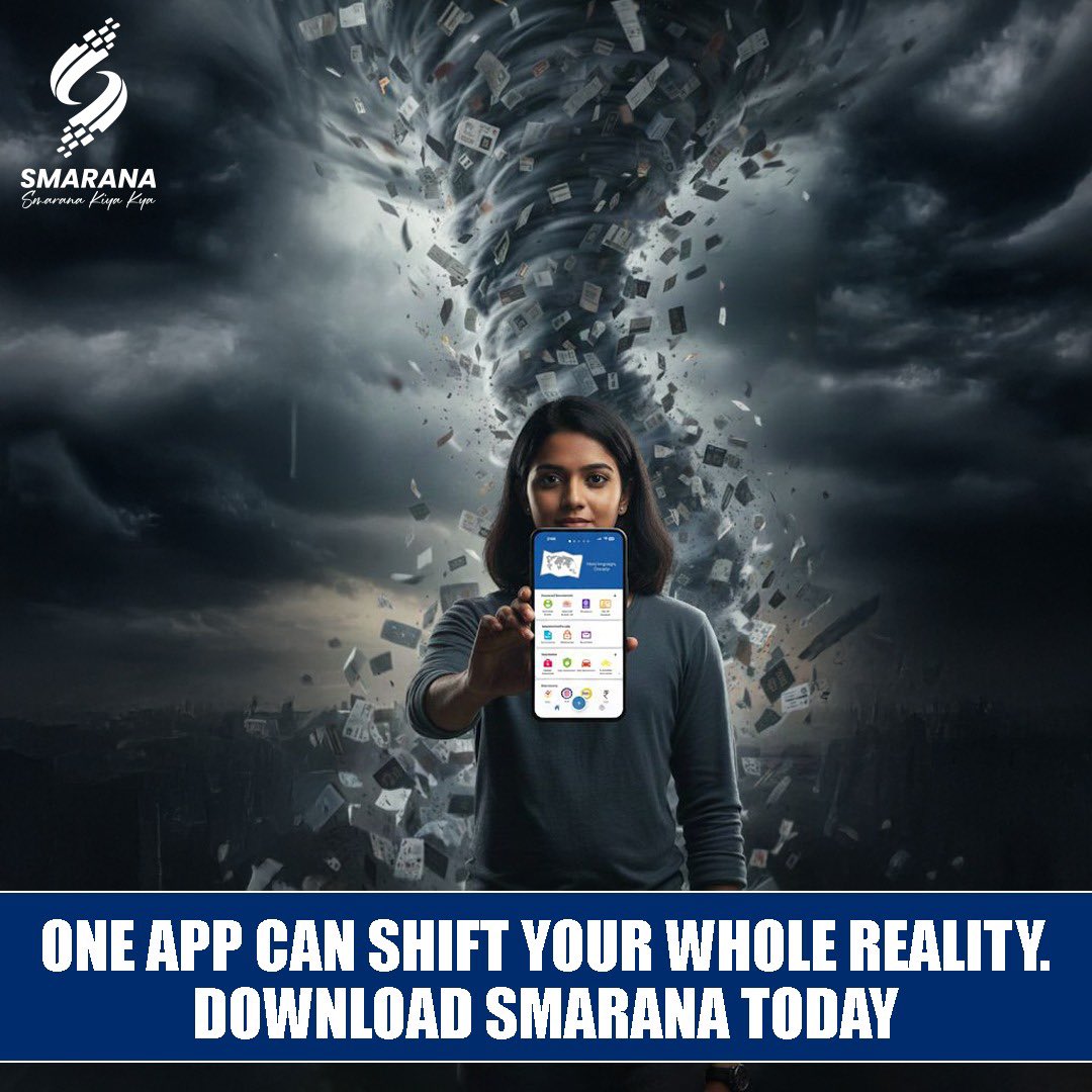 smaranaapp's tweet image. Document storage app India 

Life feels different when everything you need is finally in one place. Smarana turns scattered documents into organised clarity with a single tap #digilocker #makeitinindia #startupindia #digitalindia  #documentstorage #digitalorganisation