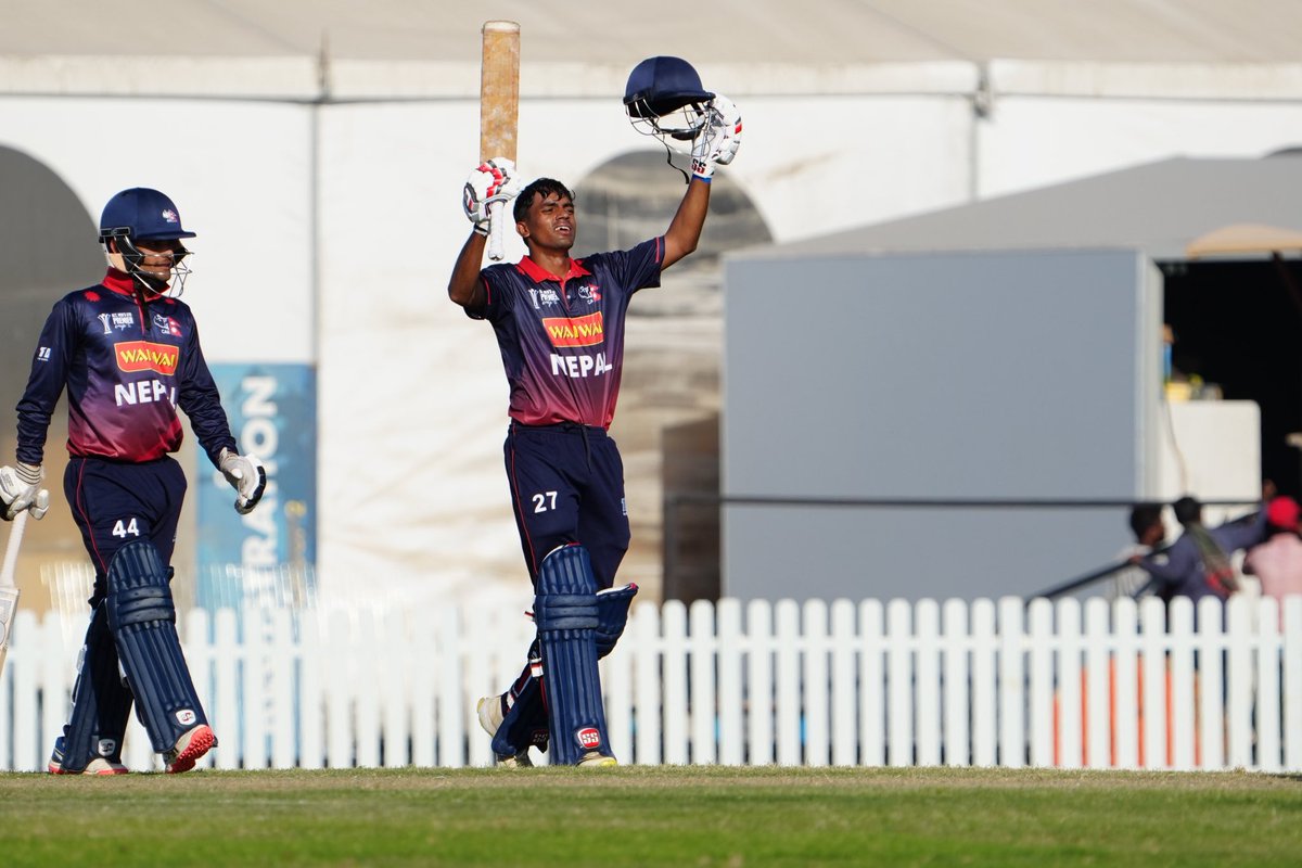 Take a bow 🙇

Niraj K Yadav turned the stage into his empire with a winning knock 114(90)!

#NepalCricket