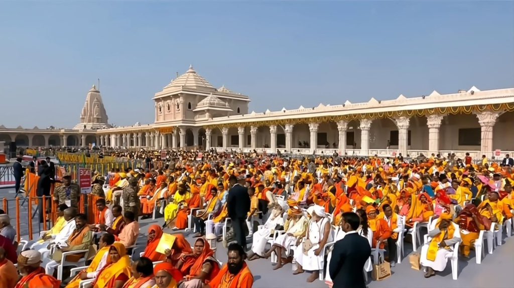 Jitendramehra93's tweet image. आज का दिन कैलेंडर पर लिखी मात्र एक तारीख नहीं, अपितु एक नए कालचक्र का उद्गम है। 
एक ऐतिहासिक नए युग के शुभारंभ का प्रतीक है। धर्म की पुनर्स्थापना का पावन दिवस है। 497 वर्षों के सतत् धर्म संघर्ष के बाद सनातन की विजय और भारत के पुनरोदय का प्रतीक है।
 #DharmDhwaja
#RamMandirAyodhya