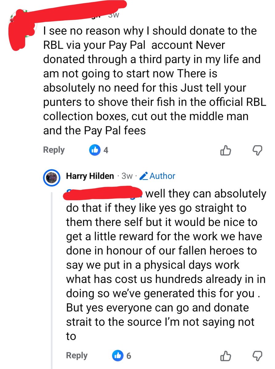 Missus Kent's mate Harry Hilden (just been charged with assaulting a man removing flags in Faversham) admitting he skimmed money off donations he was collecting for the RBL as a "little reward" for putting up the flags. What a patriot 🫡
