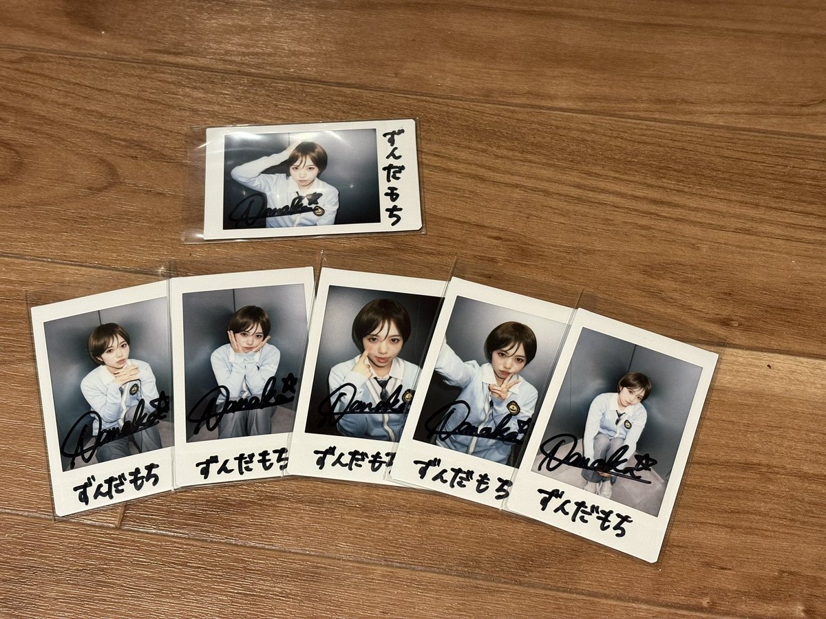 もちこさん チェキ なな花チェキ届いたよー！たくさん書いてくれてありがとう