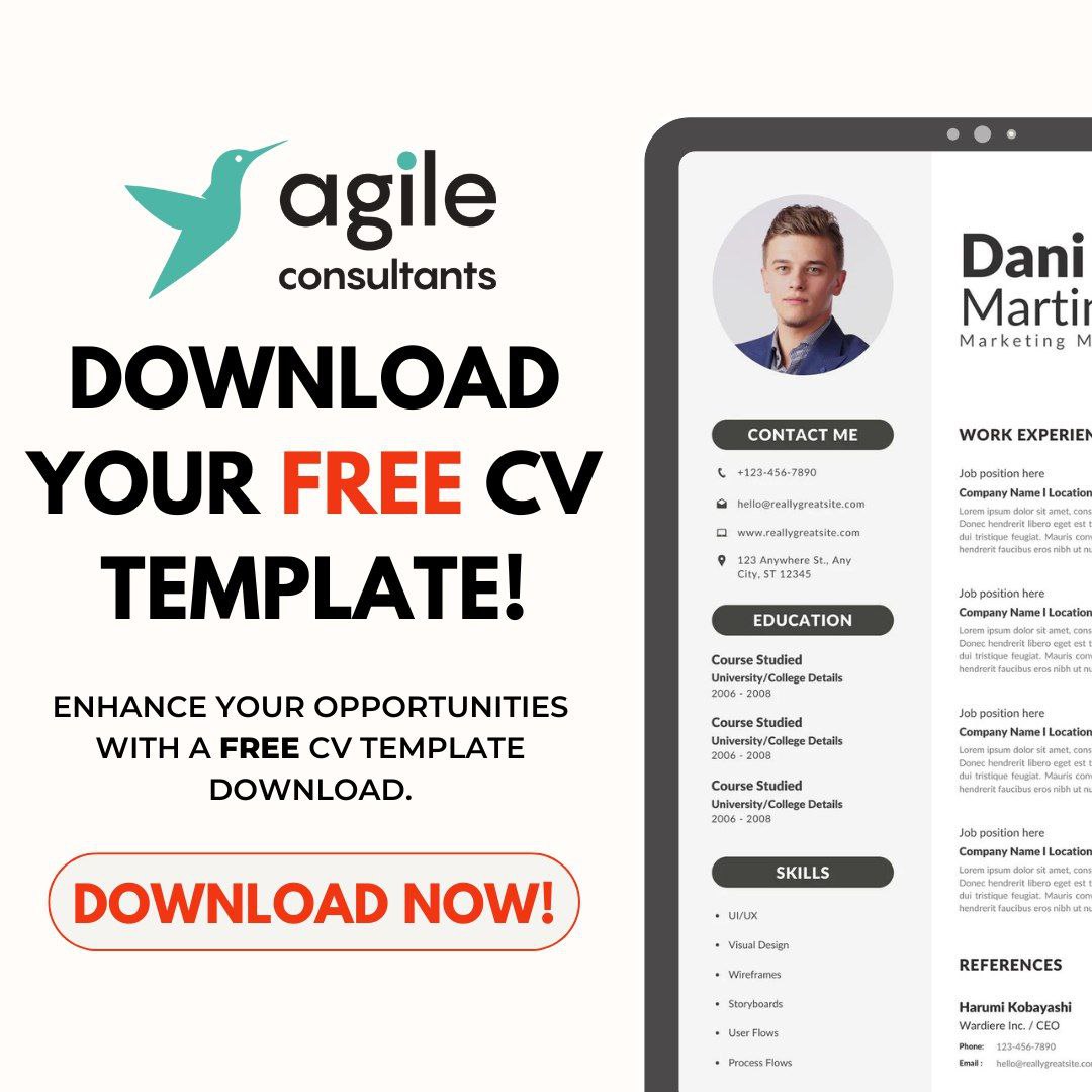 AgileUAE's tweet image. Download our free CV template and create a professional, polished profile today: agileconsultants.ae/download-our-f…

#CVTemplate #JobSearch #CVWriting #ResumeTips #CareerAdvice #AgileConsultants