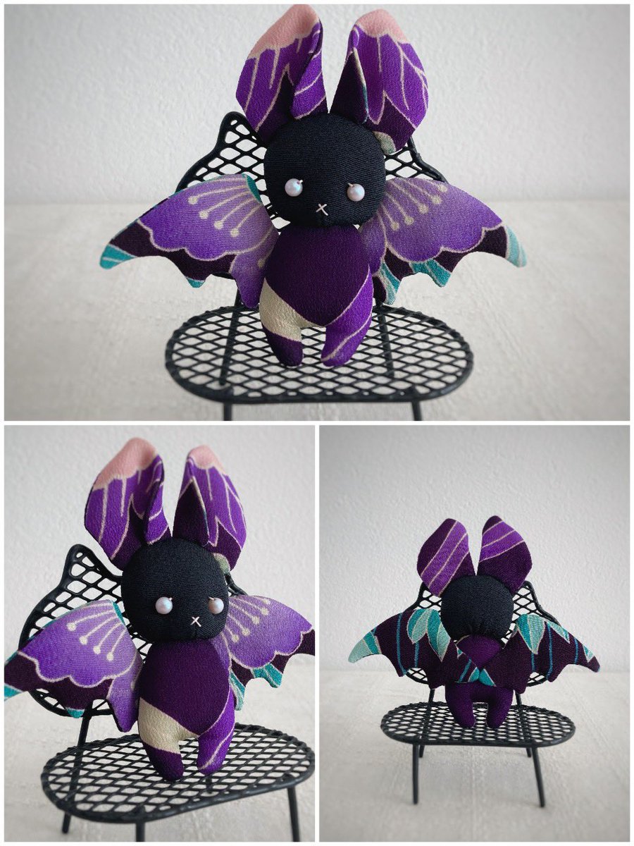 mangetu_ya's tweet image. こうもりさん誕生しました！

美しい羽が自慢です🦇