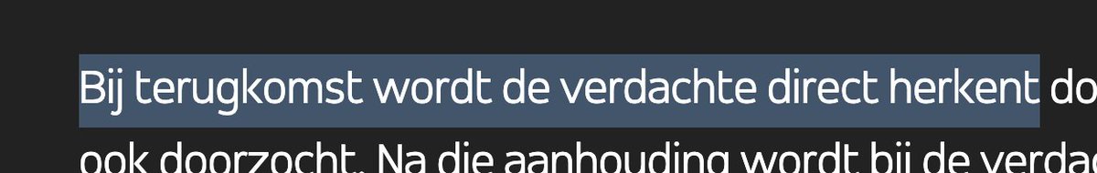 Bij terugkomst wordt de verdachte direct herkend* <a href="/AT5/">AT5</a>