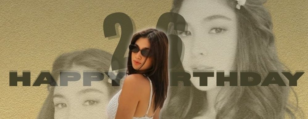 And everyone say, "Happy 26th Birthday Heaven!"

HEAVENchanted At26
#ItsAHeavenlyDay