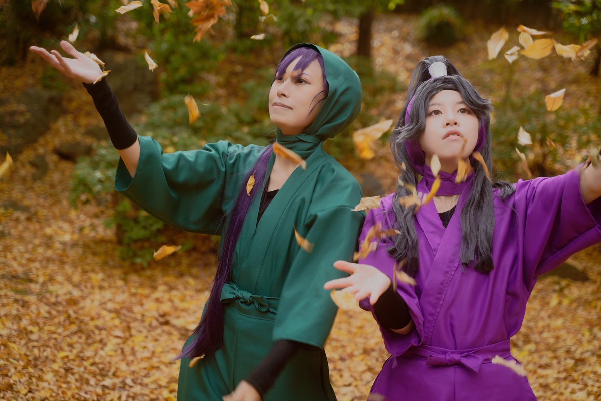 mani_rikyu's tweet image. 【⚠️コスプレ/Cosplay】

先日🥷🥚作法🆎で併せしてきました！

喜八郎＊ののさん
photo＊素晴さん