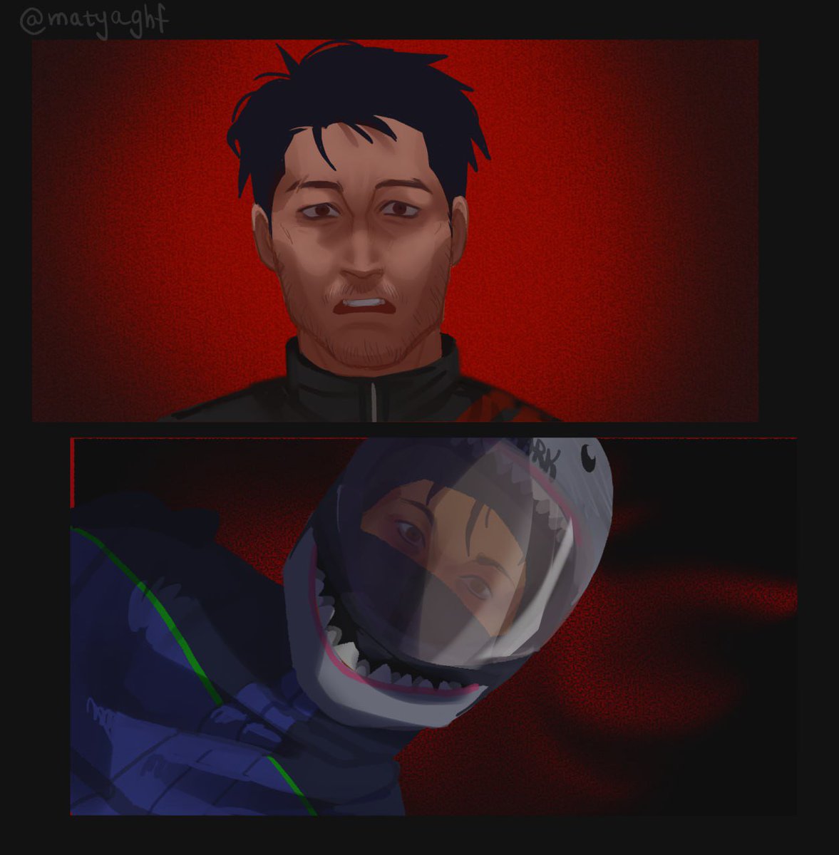 #johnshi bye 

[bikers au]