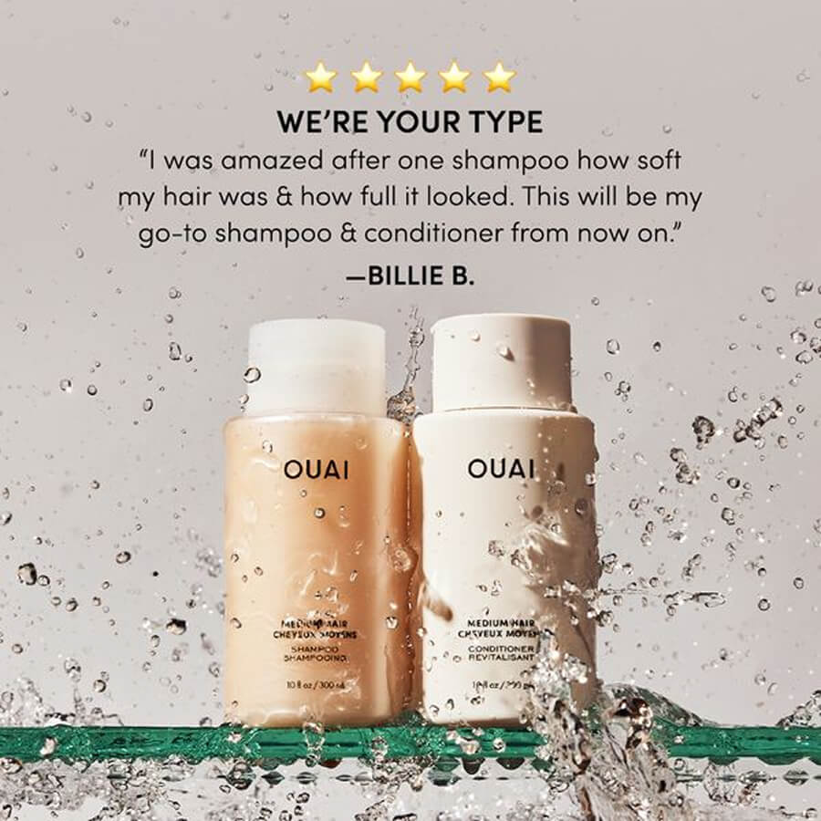 Frontend_Prince's tweet image. Dynamic product ad for OUAI haircare 

1. Action photography with water splash
2.  5-star social proof above the fold
3. Emotional testimonial copy
4. Lifestyle product staging

Haircare/beauty brands: Need ads with energy &amp;amp; authenticity?

Let&apos;s talk 

#ProductPhotography…