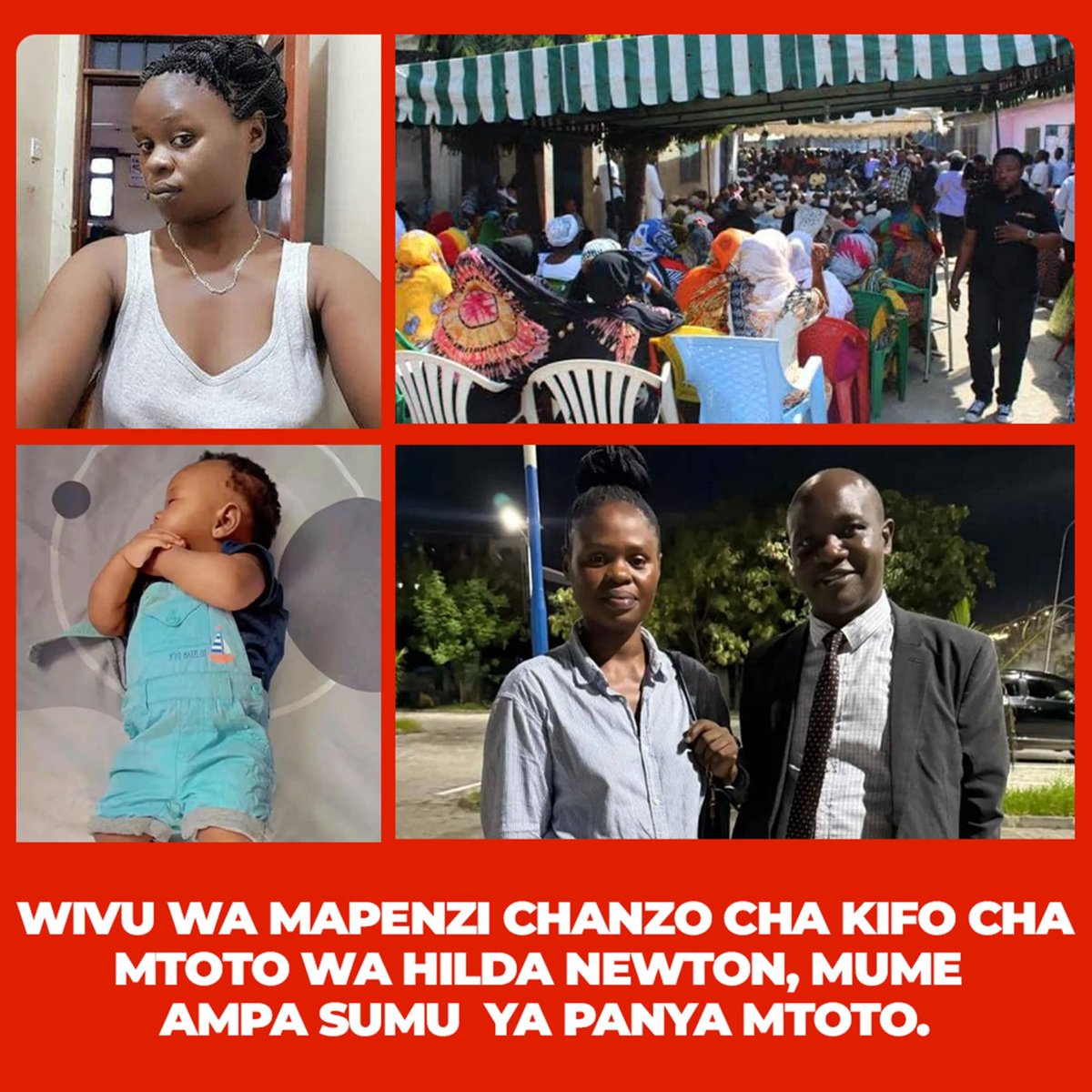 Grace_Mlowe's tweet photo. Duhhh mwanamke na mwanaume wote wakatili.

R.I.P katoto kazuri💔😩. https://t.co/bccMrJrrVH