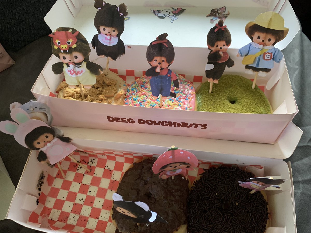 celebrating my best friend bday with monchhichi ♥️