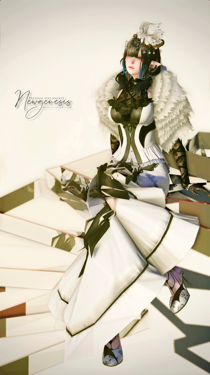 🩶
#メンテの日じゃないけどssを貼る 
#PSO2NGS_S︎S