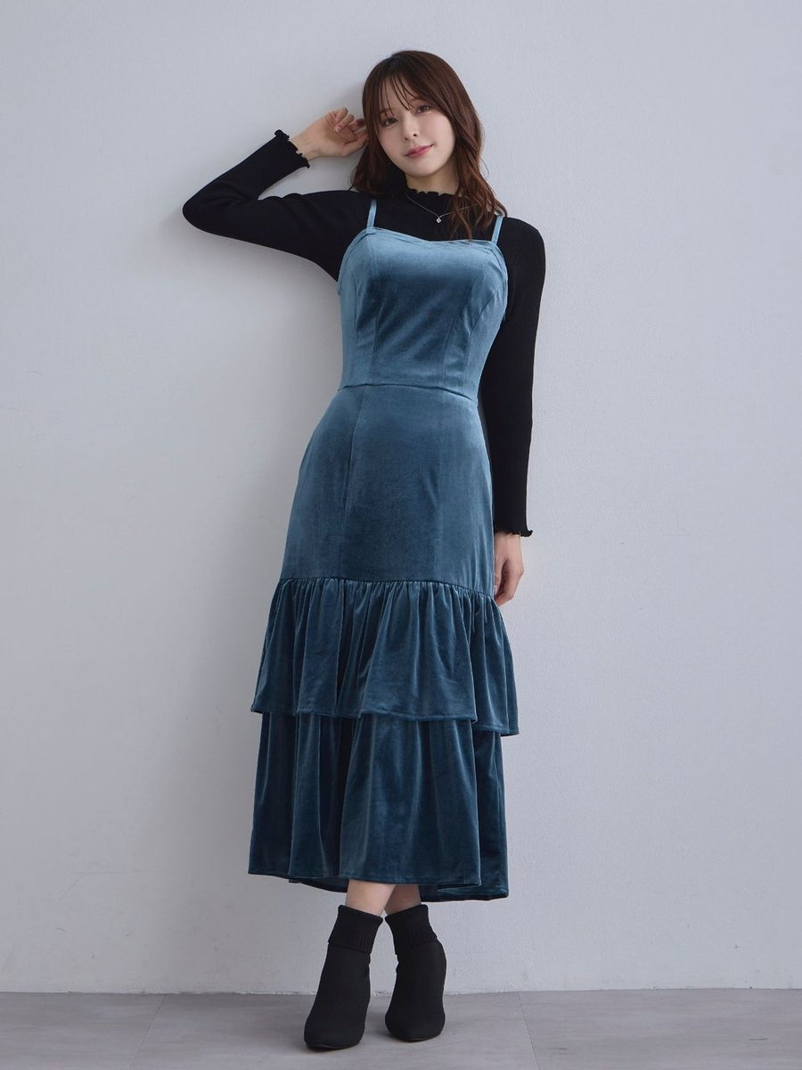 for_overe's tweet photo. ／  
『乳がん予防・早期発見』
  セルフチェック &amp; RTプレキャン
＼

胸が大きな女性のための
ベロアキャミティアードワンピース
１名様にプレゼント🤍︎

①当投稿をRT
②さらに確率UP！引用orコメ
③バスト周りをセルフチェック
〆 11/27（thu）21時
Key words：overE公式 ピンクリボン https://t.co/SABUlFld9f
