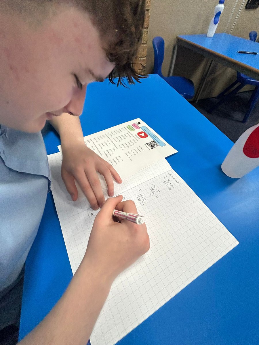 reintegreat's tweet image. 🔢📚 This morning in Maths, our Year 10 Group was all about Factorisation! ✨ They tackled the challenges with enthusiasm and teamwork. 💪🙌 Great to see everyone getting those numbers sorted! Keep up the great work! 👍 

#MathsMagic #LearningTogether #Teamwork