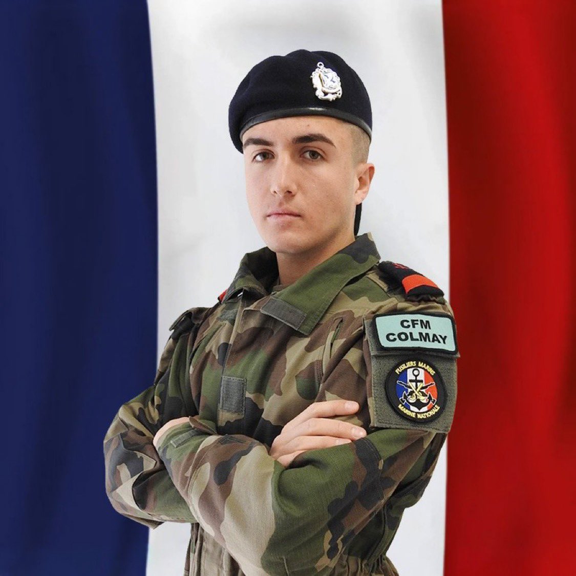 L_ThinkTank's tweet image. [ 🇫🇷 FRANCE ] 

⚫️🕊️ Décès du quartier-maître de deuxième classe Thilen Manzon-Bonnet, fusilier marin, dans un grave accident de la circulation, en retour d’une mission d’entraînement.