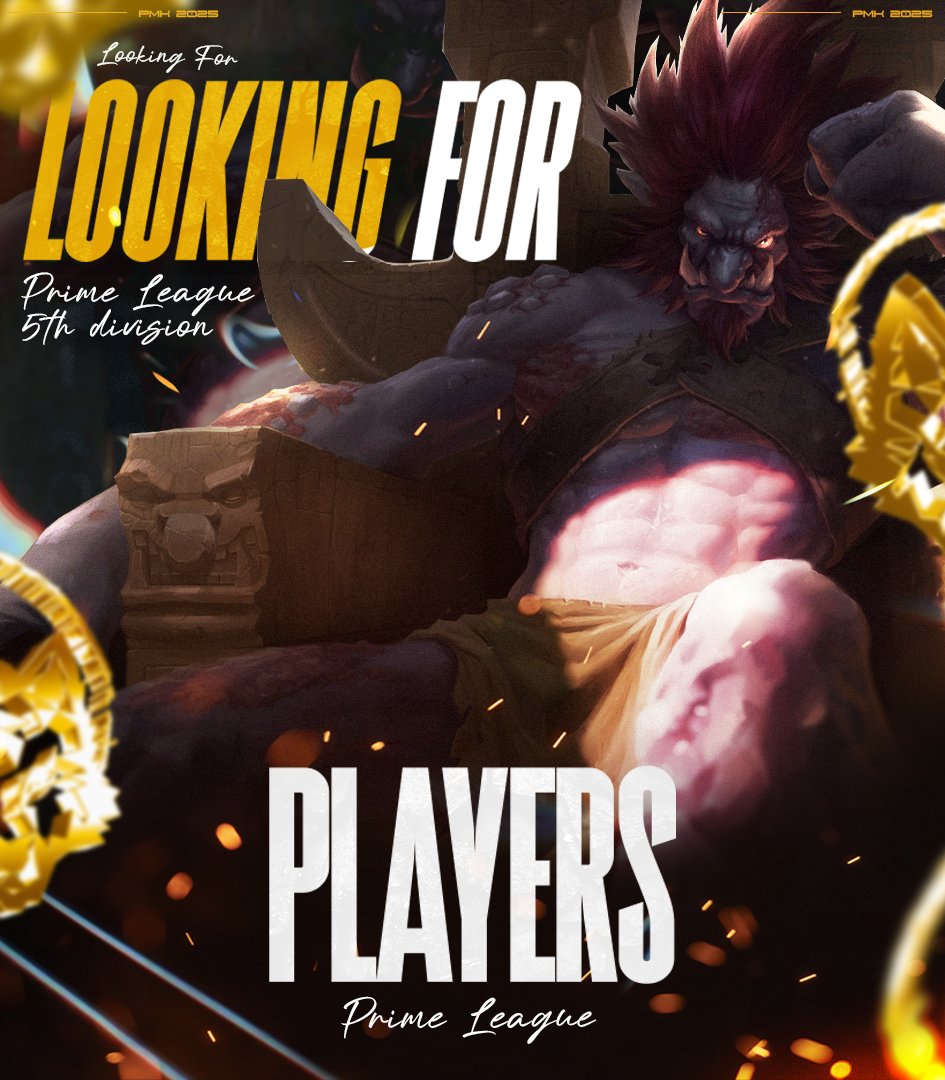 packmiko's tweet image. 🌙 PACKMIKO ECLIPSE — WE ARE RECRUITING! 🌙

Our Prime League Division 5 team Packmiko Eclipse is looking for new players to strengthen the roster!
If you&apos;re passionate, motivated, and want to compete in a supportive and inclusive environment — we’d love to hear from you.

🎯…