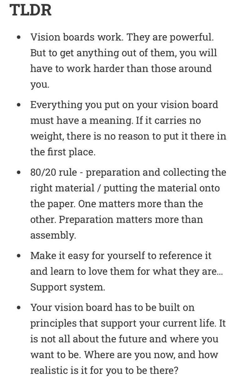 thebeautyofsaas's tweet image. Vision boards are powerful 

But 98% do them wrong (wrong area of focus)

Must haves:

&amp;gt;prep phase (gathering things &amp;amp; thinking them through)
&amp;gt;everything you put on there has to have meaning
&amp;gt;without execution… 100% worthless
&amp;gt;has to be built on principles that support your life