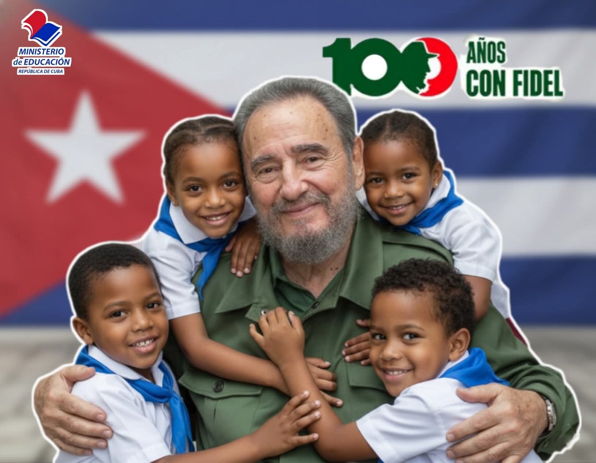 Los agradecidos te acompañan. #Cubamined #FidelPorSiempre