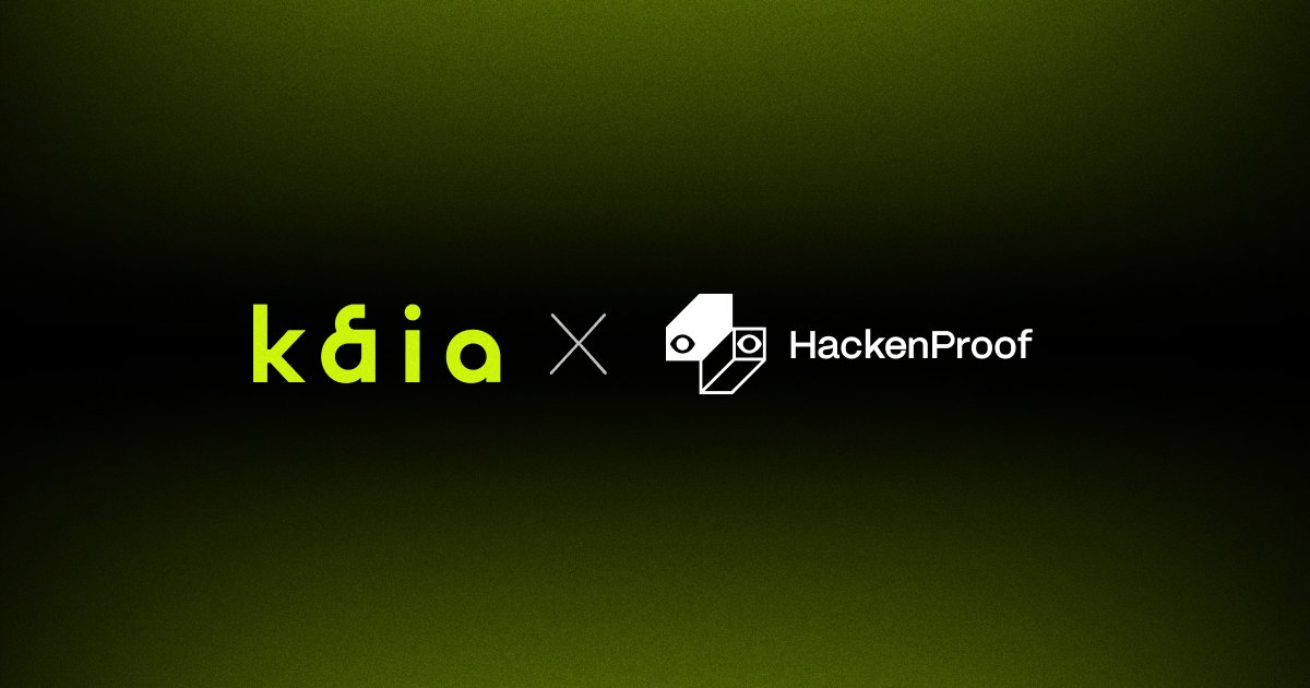 Bug bounties are back on Kaia.

We’ve launched two programs on <a href="/HackenProof/">HackenProof</a>:
• Protocol: payouts from $200 up to $50,000 
hackenproof.com/programs/kaia-…
• Web: payouts from $200 up to $10,000 
hackenproof.com/programs/kaia-…

If you’re a security researcher or whitehat interested in Kaia,