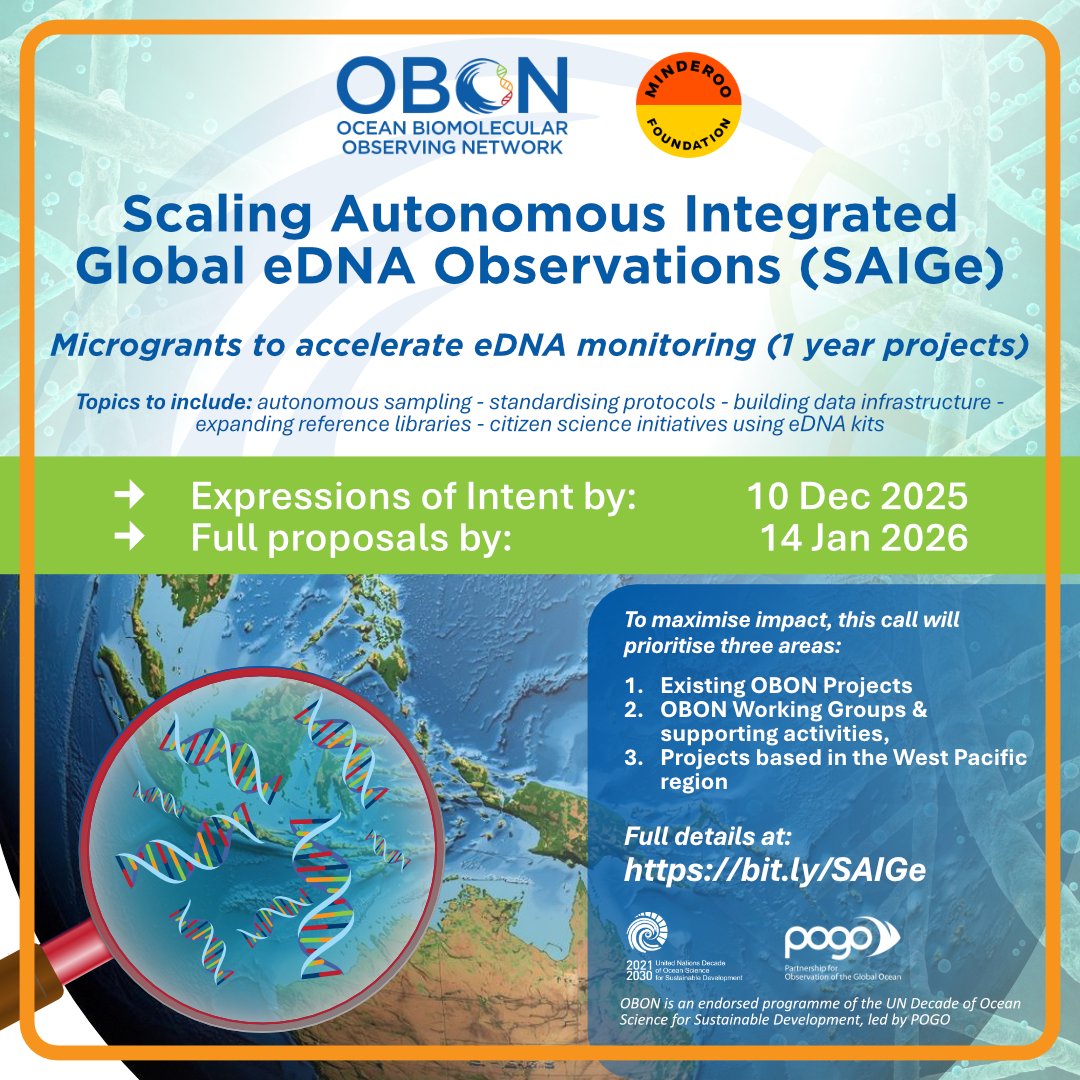 Ocean Biomolecular Observing Network (OBON) tweet media