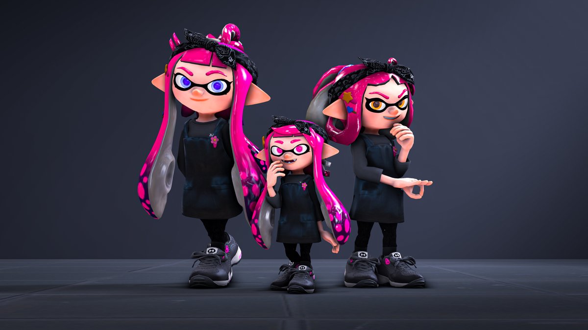 Dex_Innerline's tweet photo. [Splatoon SFM] Thalora Sisters (Alt Outfits) Set 2

Alina (Left), Kaia (Right), and Nimue (Middle) in different attire for certain situations, in this case, Sailor, Kogal, Ika Musume, Home Session.

#Splatoon #Splatoon3 #Splatoon2 #SourceFilmmaker #splatoonart  #スプラトゥーン https://t.co/r1jiTbZDWf