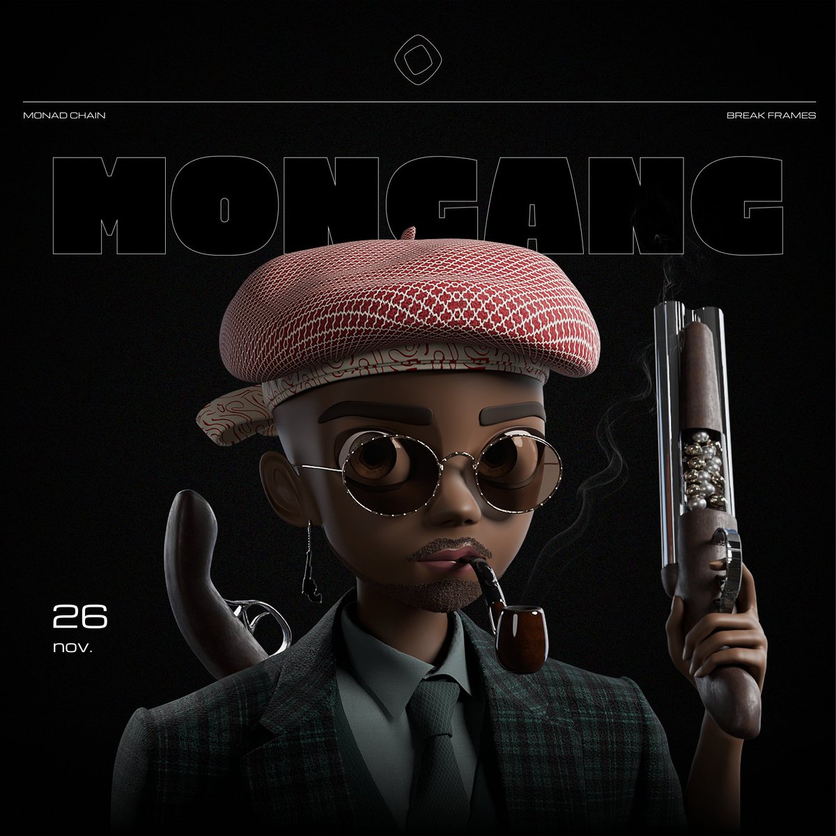 mongang_xyz's tweet image. MONGANG COLLECTION IS GOING LIVE TOMORROW  

Supply: 3333 NFTs
Holders of this collection will receive rewards on 10+ partners

Do you still need a WL?
1. All interactions will be counted
2. Fill the form: docs.google.com/forms/d/e/1FAI…

You have 20 hours left! 
Break Frames