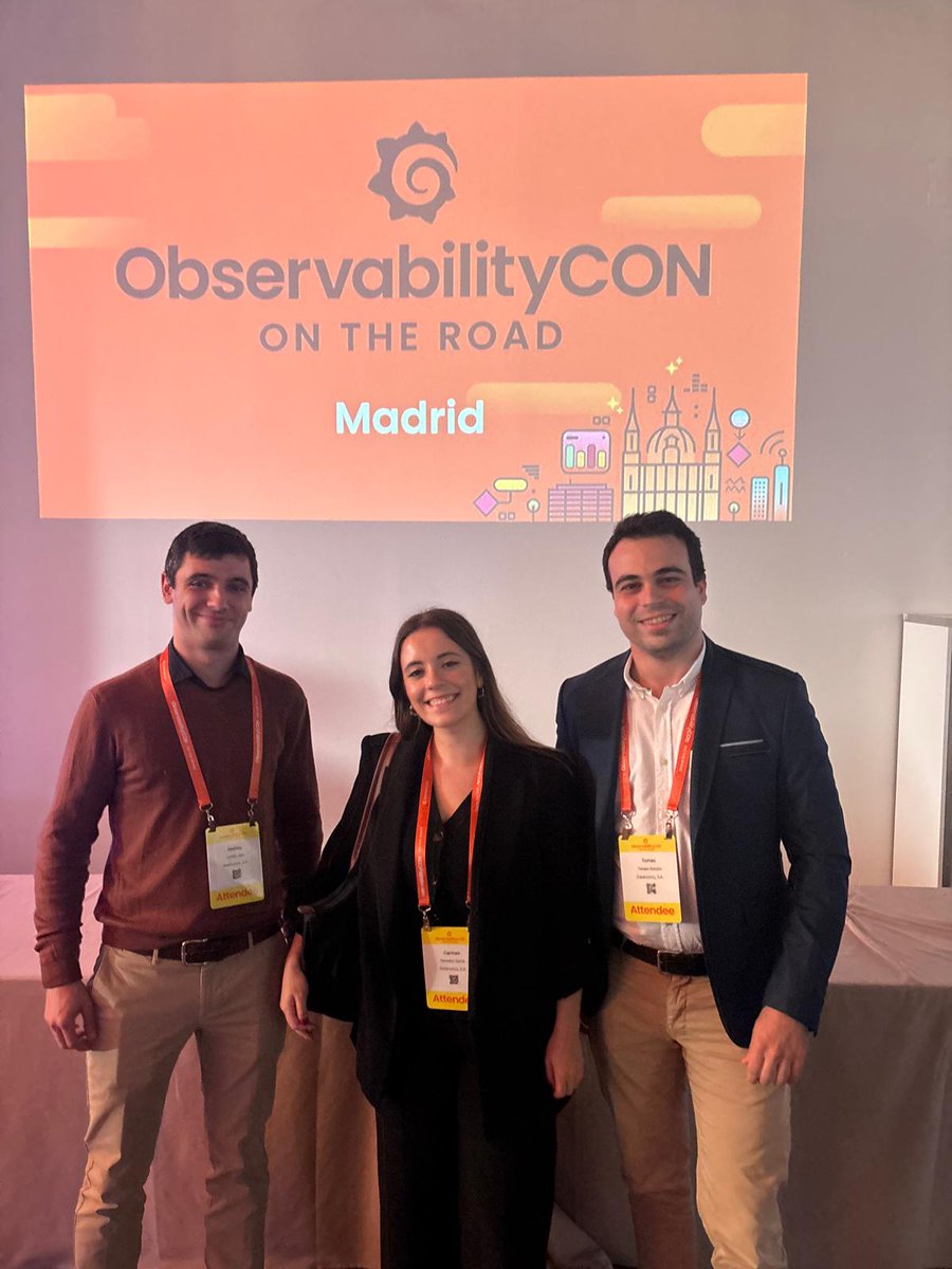 Datatronics_tel's tweet image. We&apos;ve attended the Grafana Labs Congress.

We deep-dived into the latest features and improvements introduced across the observability ecosystem. Helping to build more valuable dashboards and deliver richer insights to our customers, helping them gain control over their networks.