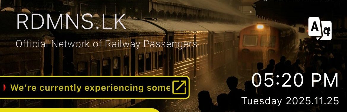 We’re currently experiencing some technical difficulties. Sorry for the inconvenience, our team is already working on a fix.
#RDMNS #LKA #SriLanka