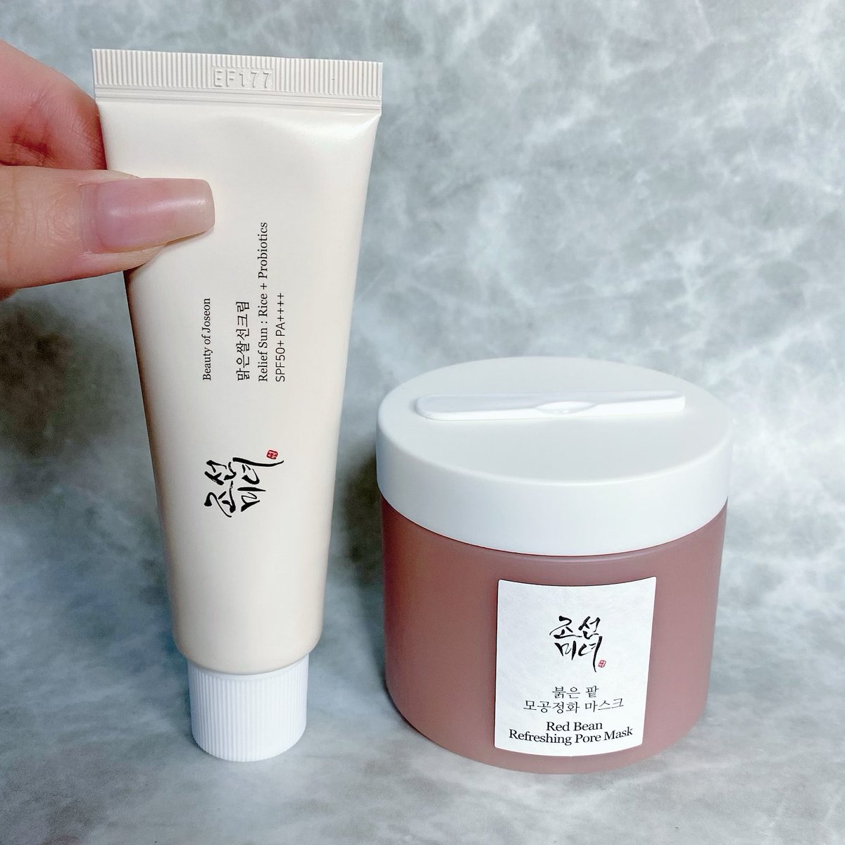 hotate_sasimi's tweet image. Qoo10で買えるBOJのこのアイテム
とても良かったので語らせて！
メガ割でもおすすめです

・米サンクリーム
・赤小豆毛穴マスク

[PR：Beauty Of Joseon @BOJ_JP ]