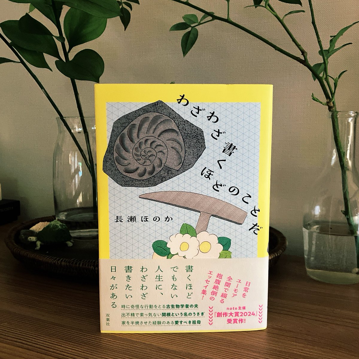 weekendbooks_'s tweet image. 楽しみにしていた『わざわざ書くほどのことだ』やっと手元に届いた！著者の長瀬さん、同い年な上に苗字も似ているので勝手にシンパシーを感じている。読むの楽しみ。