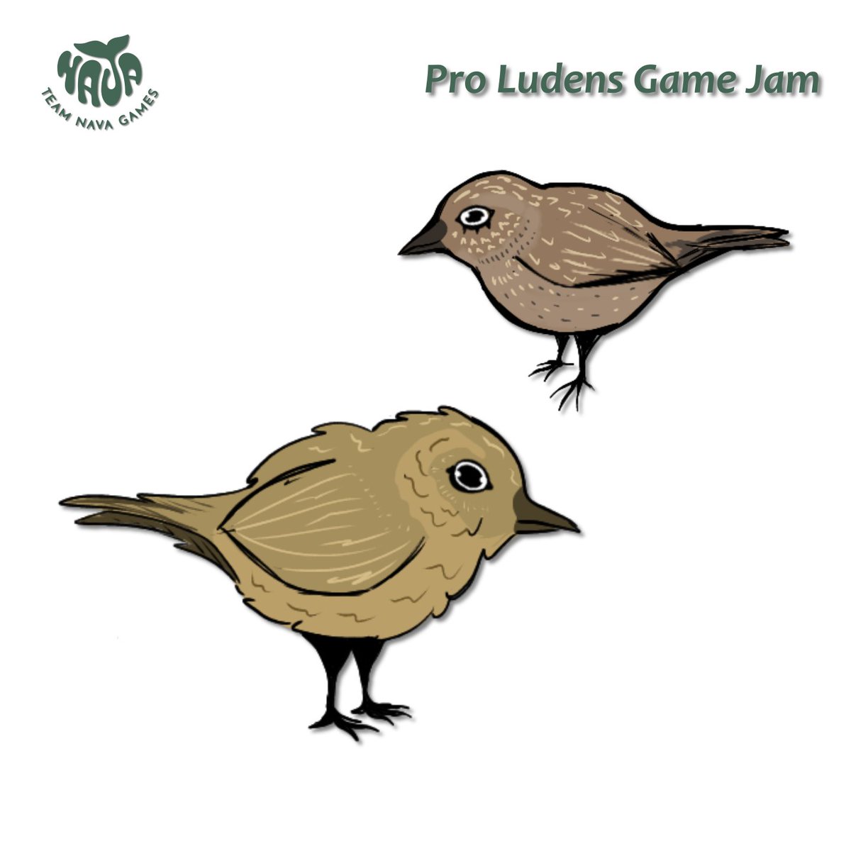 teamnavagames's tweet image. 🐦 A dunnock love drama in just 5 hours! 💞

At the Pro Ludens Game Jam we created “Fluttering Wings and Beating Hearts” – a tiny social exploration game about messy bird romance.

Play 👉 teamnavagames.itch.io
Read 👉 linktr.ee/teamnavagames

#TeamNavaGames #ProLudens #GameJam