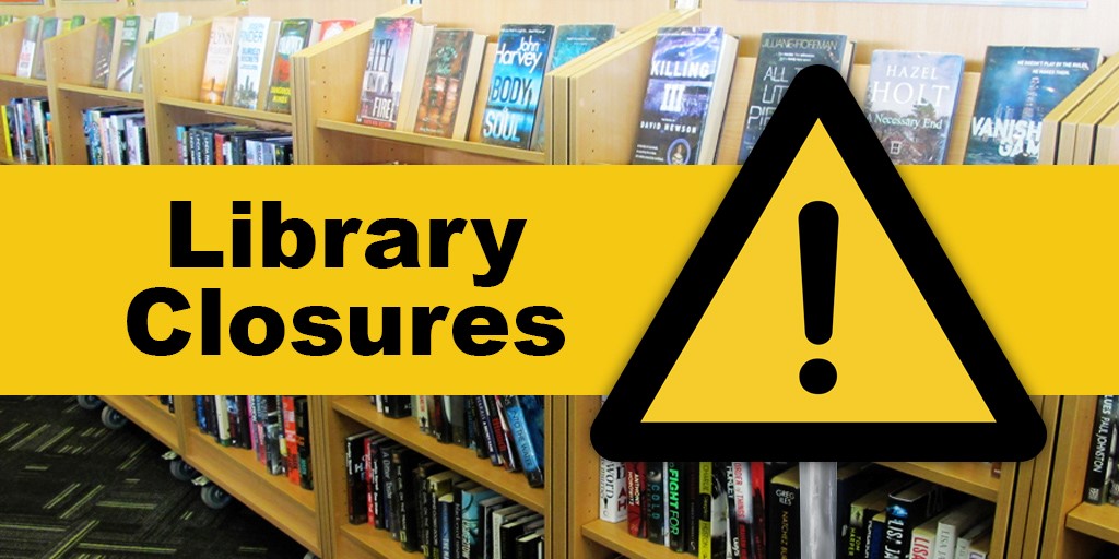 DurhamLibraries's tweet image. Bishop Auckland Town Hall Library will close at 4.00pm on Mon 1st December and reopen at 10.00 am on Sat 6thDecember to enable us to relocate the library to the main floor upstairs.
Books may be returned to any library or renewed online. We apologise for any inconvenience caused.