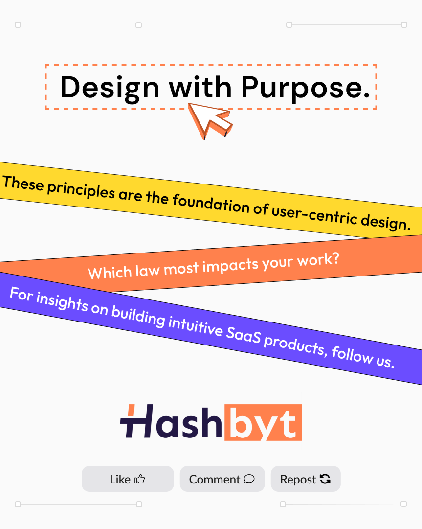 hashbyt's tweet image. Design isn&apos;t just about aesthetics. It&apos;s about intention. Which foundational principle guides your work the most?
#DesignPrinciples #UXDesign #SaaS