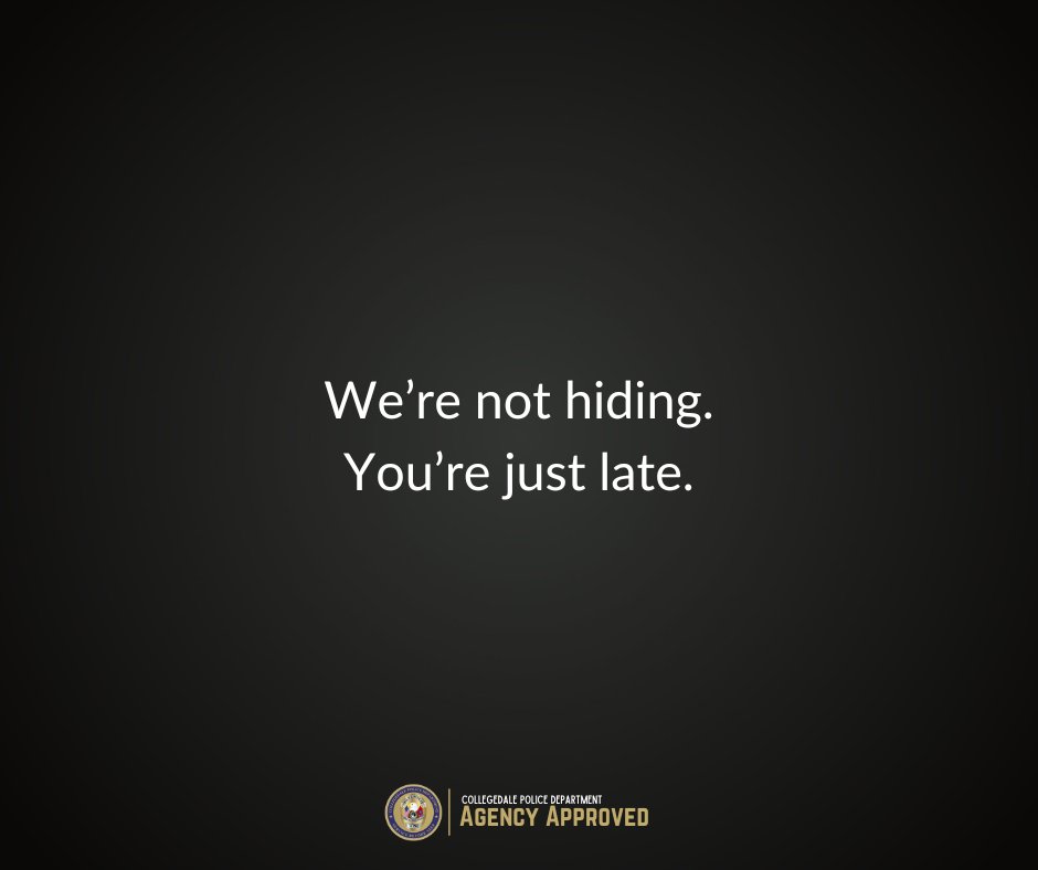 Collegedale Police Department tweet media