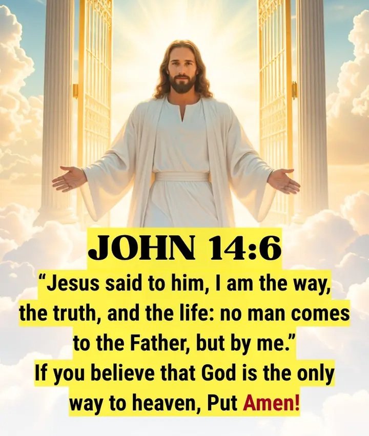 Declare your salvation and affirm that the Lord Jesus Christ is the sole Way, the infallible Truth, and the eternal Life by typing "Amen" now!