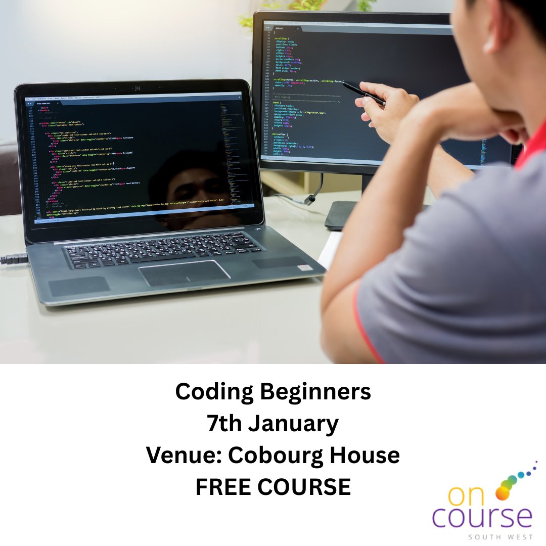 OnCourseSW's tweet image. 🤯 FREE 6-Week Coding Course for Beginners! 🤯

Ever wondered how the apps and websites you use every day are built? This is your chance to stop wondering and start DOING.

👉ow.ly/i6ea50XwS5s

#Coding #FreeCourse #Plymouth