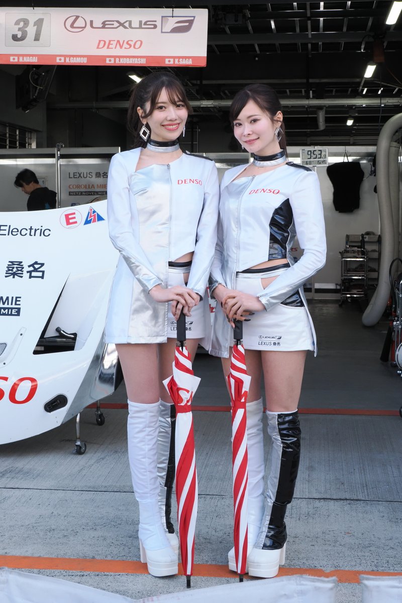 yamachan415's tweet image. 2025.11.16 スーパー耐久Rd.7 富士 
決勝日PW 

#新谷桐子 (@touko19931122) さん 
#桐生もえこ (@mamimumemoepii) さん 

#apr 
#LEXUS 
#DENSO