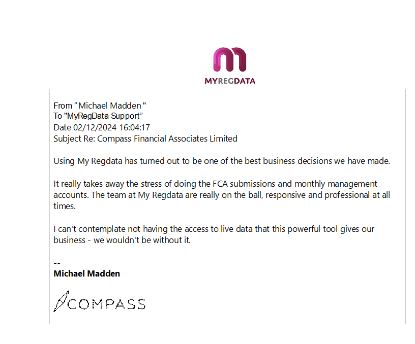 MyRegData's tweet photo. "Using MyRegData has turned out to be one of the best business decisions we have made!" https://t.co/LbATZFZxcv